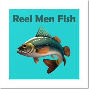 Reel Men Fish Posters and Art